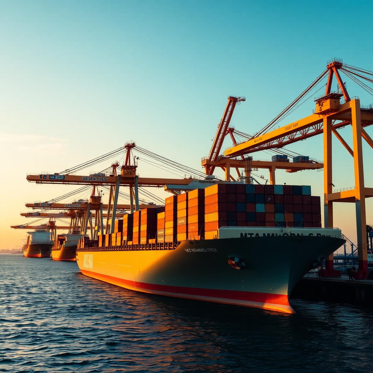 Containerschip — Azië Solutions